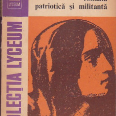 GEORGE SORIN MOVILEANU - CULEGERE DE LITERATURA ROMANA PATRIOTICA SI MILITANTA