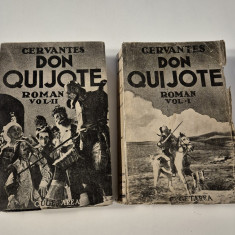 Carte veche Miguel de Cervantes Don Quijote editura Cugetarea trad. Iacobescu