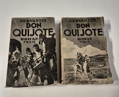 Carte veche Miguel de Cervantes Don Quijote editura Cugetarea trad. Iacobescu foto