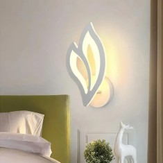 Aplica LED Voaiaj 15W Petala Lumina Rece Calda Neutra Acril si Metal Alb