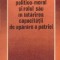 Factorul Politico-Moral si Rolul Sau in Intarirea Capacitatii de Aparare a Patriei