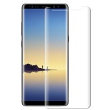 Folie sticla pentru Samsung Galaxy Note 8, 3D, total transparenta, acopera tot ecranul (Case Friendly), 0.2mm