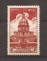 Franta 1945 - Timbru de caritate - Pentru invalizii de război, MNH