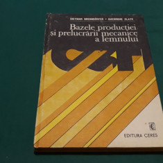 BAZELE PRODUCȚIEI ȘI PRELUCRĂRII MECANICE A LEMNULUI / DIETMAR BRENNDORFER/1990