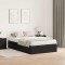 vidaXL Cadru de pat Stejar negru 120 x 190 cm Lemn compozit