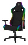 Scaun gaming Genesis TRIT 660, material textil, iluminare RGB, reglabil pe inaltime, greutate maxima suportata 150 kg, inaltime scaun reglabil 45 - 52