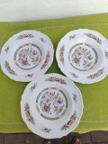 Portelan englezesc ADAMS, lot de 3 farfurii adanci