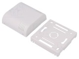 Carcasă montare pe perete 80mm x 80mm x 35mm ABS albă
