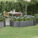 VidaXL Strat &icirc;nălțat grădină 175x100x36 cm oțel vopsit electrostatic