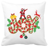 Perna Craciun 40x40 cm Merry Christmas pentru casa