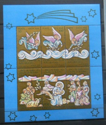 CV2 BLOC VATICAN MNH foto