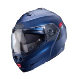 Cumpara ieftin Casca modulabila pentru scuter - motocicleta (flip-up) Caberg model Duke X SV albastru mat Yama Pinlock ready &ndash; lentila Pinlock inclusa M (57/58cm)