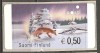 FINLANDA 2002 FAUNA ANIMALE SALBATICE VULPI, Nestampilat