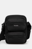 HUGO borsetă culoarea negru, 50552324