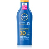 NIVEA SUN Protect &amp; Moisture lotiune hidratanta SPF 30 400 ml