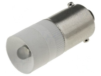 Lampă LED Albă BA9S 130VAC 1 Diodă foto