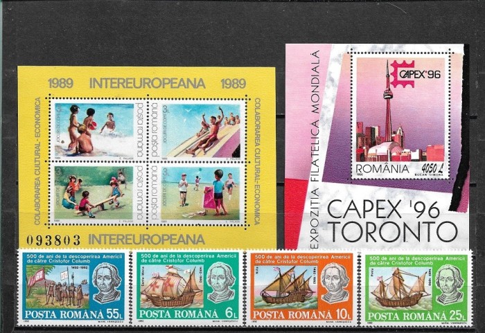 C377 3lot timbre nestampilate MNH Romania