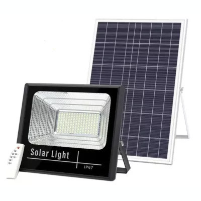 Proiector 200W, LED SMD cu Panou Solar si Telecomanda foto
