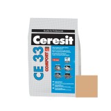 Chit de rosturi gresie si faianta Ceresit CE 33, caramel, interior, 2 kg