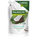 Palmolive Naturals Coconut &amp; Milk Săpun lichid pentru m&acirc;ini rezervă 500 ml