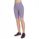 Cumpara ieftin Pantaloni scurti Skechers Go Walk High Waisted Bike Short W3SH53-GYPR violet