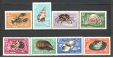 Romania.1966 Crustacee si moluste XR.535