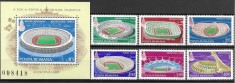 Romania 1979 - Preolimpiada de vara - Moscova, serie/colita, MNH, LP 991/992