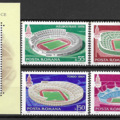 Romania 1979 - Preolimpiada de vara - Moscova, serie/colita, MNH, LP 991/992