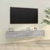 vidaXL Comode TV, 2 buc., gri sonoma, 100x30x30 cm, lemn prelucrat 820467