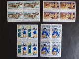 1982 - Diverse serii (bloc de 4)