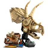 LEGO JURASSIC WORLD FOSILE DE DINOZAUR CRANIU DE TRICERATOPS 76969