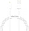 Cablu Baseus Superior CALYS-C02, 2m, alb