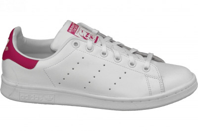 Pantofi pentru adidași Adidas Stan Smith J B32703 alb foto