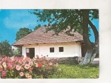 Bnk cp Humulesti - Casa memoriala I Creanga - circulata - marca fixa, Printata, Neamt