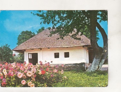 bnk cp Humulesti - Casa memoriala I Creanga - circulata - marca fixa foto
