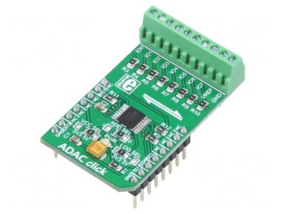&amp;quot;ADAC Click Board A/D D/A Converter GPIO I2C AD5593R&amp;quot; foto