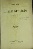L&#039;Immoraliste / Andr&eacute; Gide