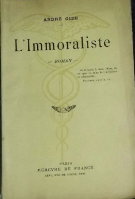 L&amp;#039;Immoraliste / Andr&amp;eacute; Gide foto