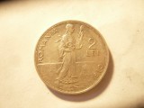 Moneda Argint 2 Lei 1910 Carol I, Romania, AUNC. Colectionari Numismatica