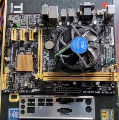 Kit placa de baza ASUS + procesor Intel Core I5-4460 3.2GHz + cooler