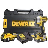 DeWalt DCF887P2-QW masina de insurubat cu impact cu prindere bit pe acumulator 18 V HardWork ToolsRange
