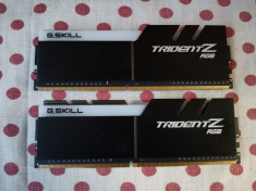 Memorie G.Skill Trident Z RGB 16GB DDR4 3600MHz CL16 1.35v. foto