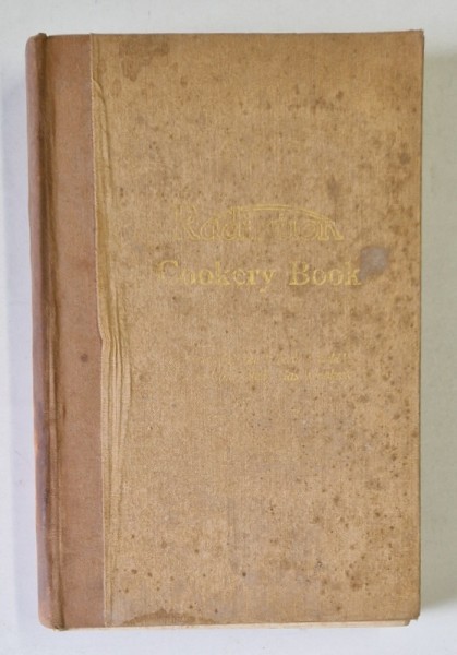 RADIATION &#039; REGULO - CONTROLLED &#039; COOKERY BOOK , INCEPUT DE SECOL XX