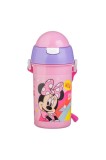 Sticla Apa Pop Up Minnie Roz Lila 500ml, Oem