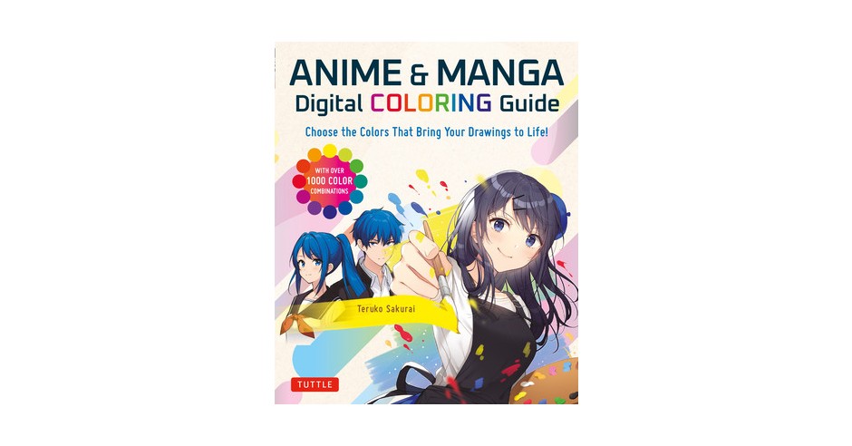 Anime & Manga Digital Coloring Guide: Choose the Colors That Bring Your ...