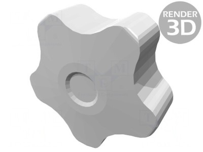 Buton Reglare M8 40mm Gri foto