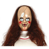 Masca papusa horror annabelle - marimea 128 cm, Widmann Italia