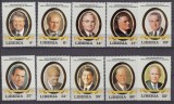 Liberia 1982 presedinti americani MI 1252-1261 MNH