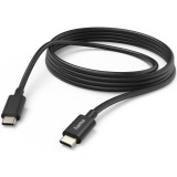 Cumpara ieftin Cablu USB-C la USB-C Hama, 3m, Incarcare Rapida, Transfer Date 480MB/s, Negru, Universal
