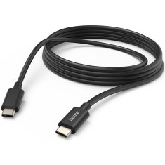 Cablu de incarcare/date Hama, USB C-C, 3m, Negru